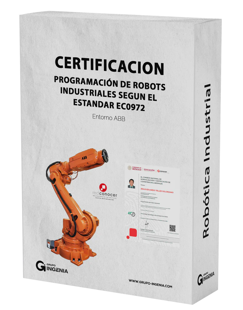 Certificación Programación de Robots Industriales según EC0972